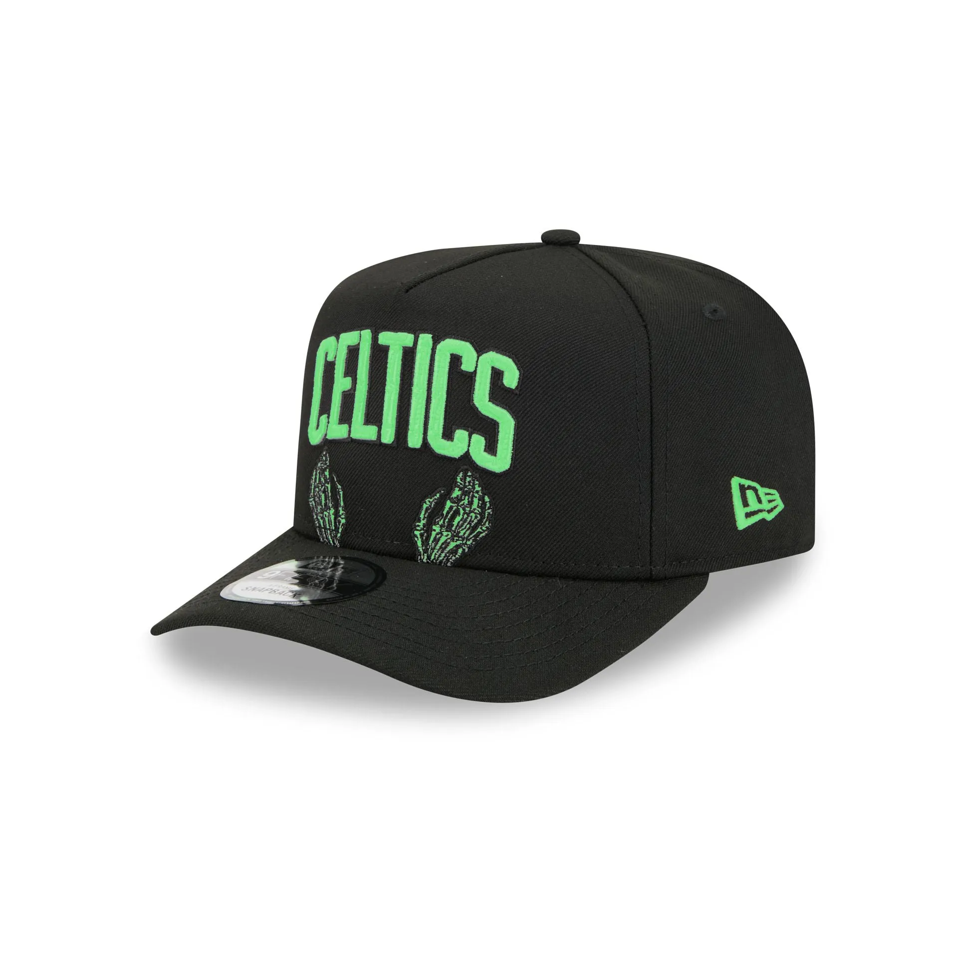 Boston Celtics Skeletal Script 9FIFTY A-Frame Snapback Hat sold by New Era product image thumbnail 2