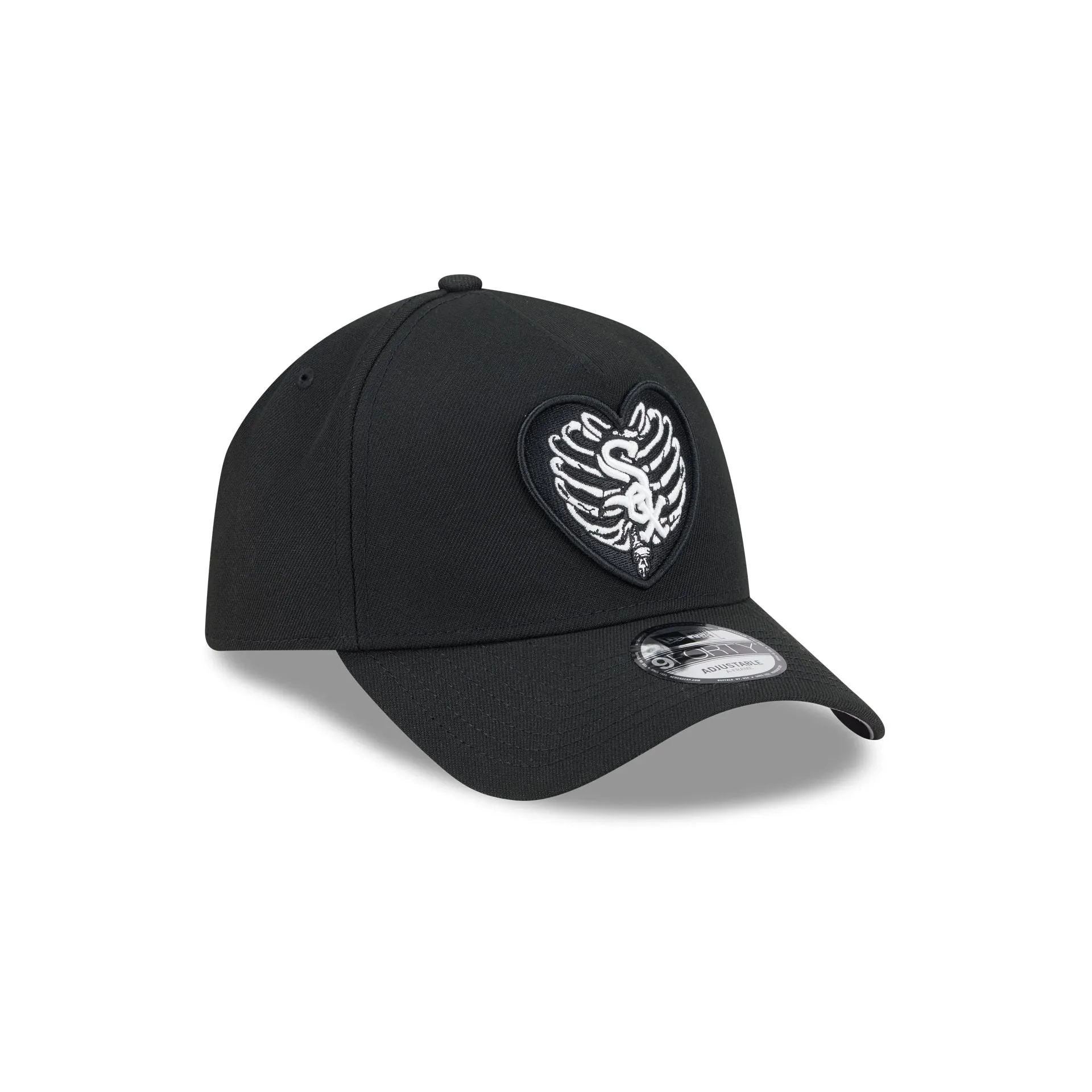 Chicago White Sox Skeletal Heart 9FORTY A-Frame Snapback Hat sold by New Era product image thumbnail 3