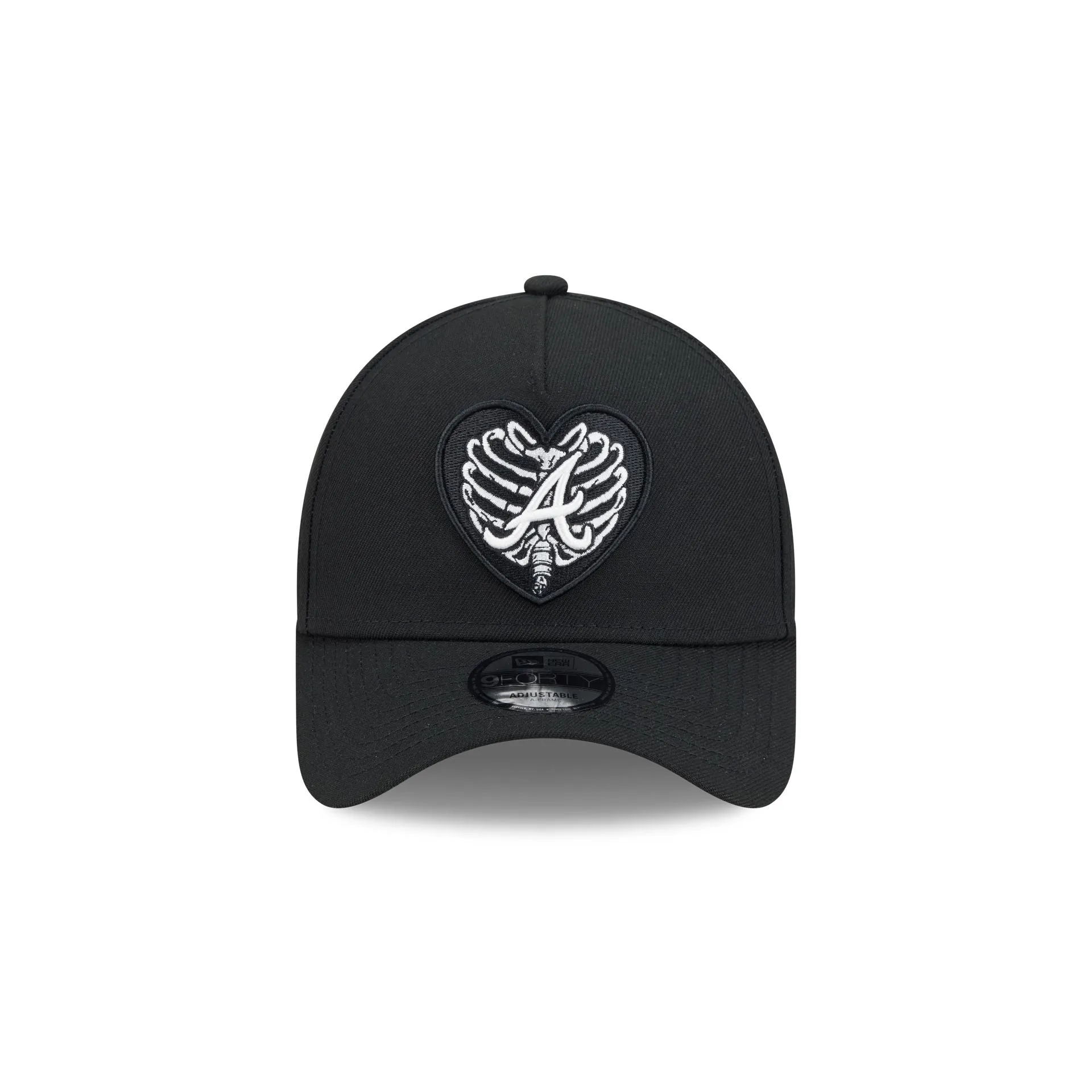 Atlanta Braves Skeletal Heart 9FORTY A-Frame Snapback Hat sold by New Era product image thumbnail 2
