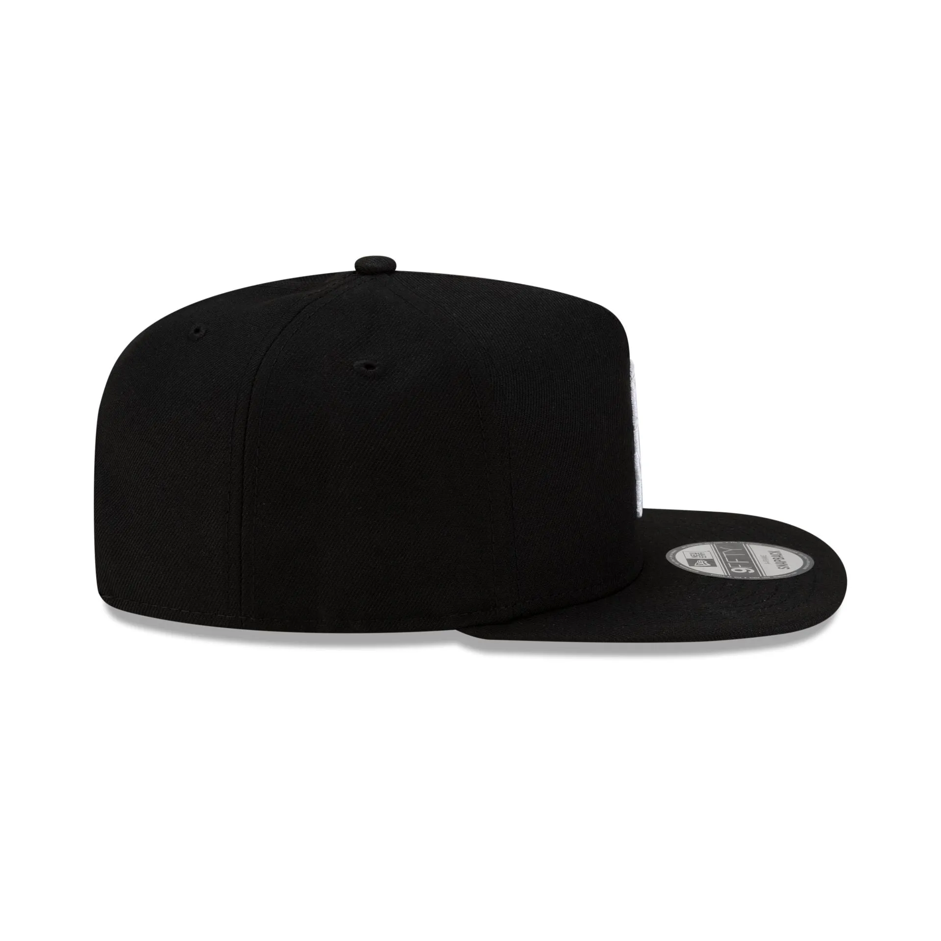 New York Mets Upside Down Logo Black 9FIFTY A-Frame Snapback Hat sold by New Era product image thumbnail 5