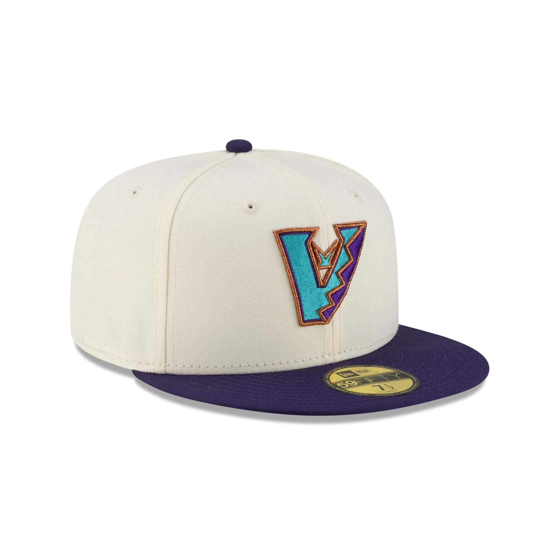 Arizona Diamondbacks Upside Down Logo Chrome 59FIFTY Fitted Hat sold by New Era product image thumbnail 3