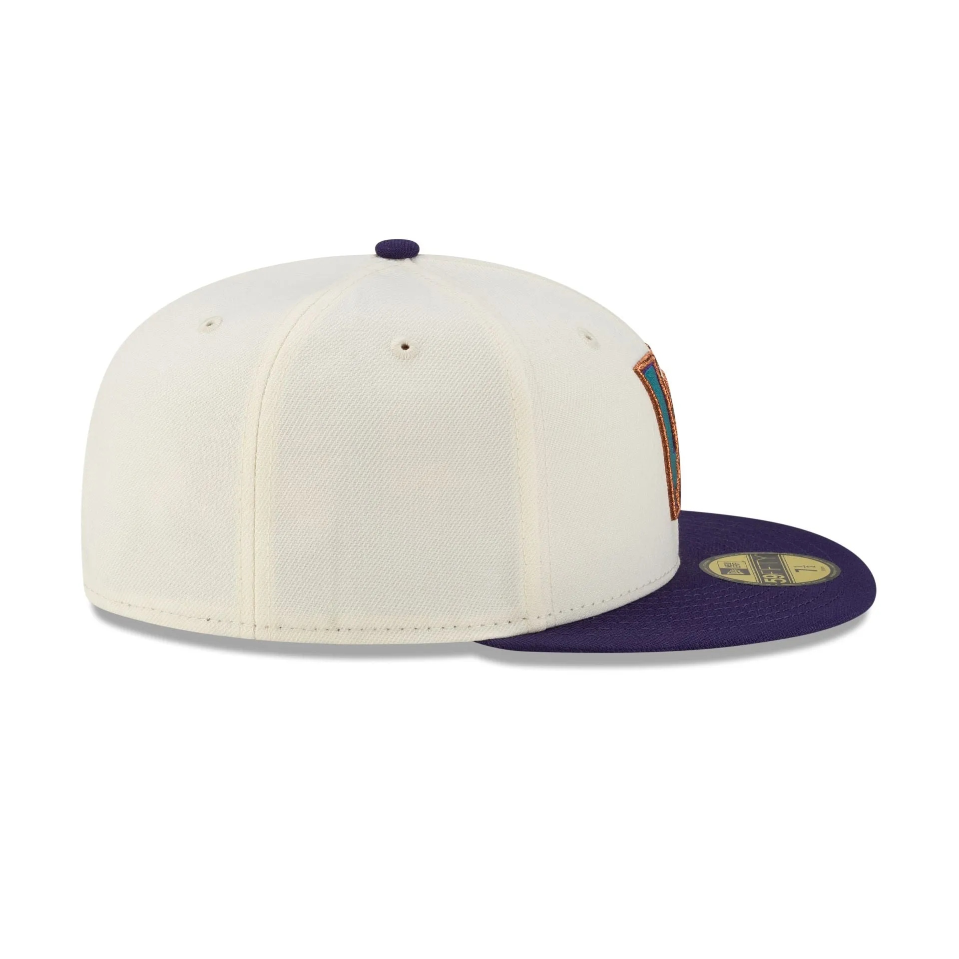 Arizona Diamondbacks Upside Down Logo Chrome 59FIFTY Fitted Hat sold by New Era product image thumbnail 5