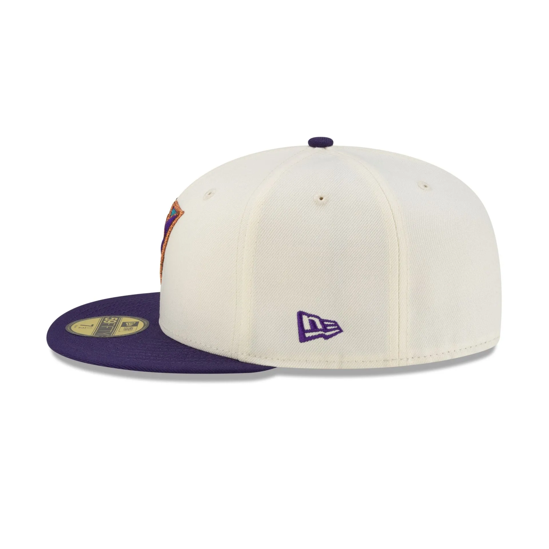 Arizona Diamondbacks Upside Down Logo Chrome 59FIFTY Fitted Hat sold by New Era product image thumbnail 4