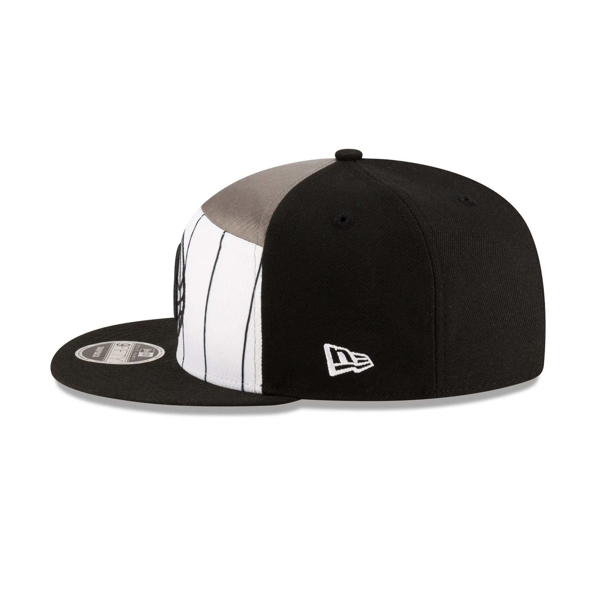 Brooklyn Nets 2025 Tip-Off Split Panel 9FIFTY Snapback Hat sold by New Era product image thumbnail 4