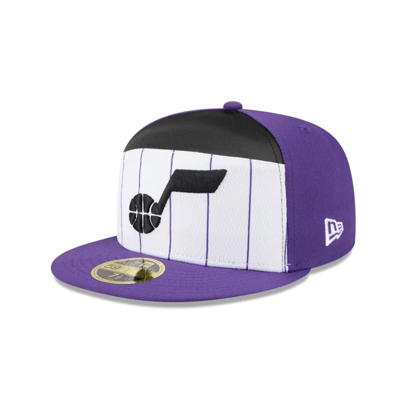 Utah Jazz 2025 Tip-Off Split Panel 59FIFTY Fitted Hat sold by New Era