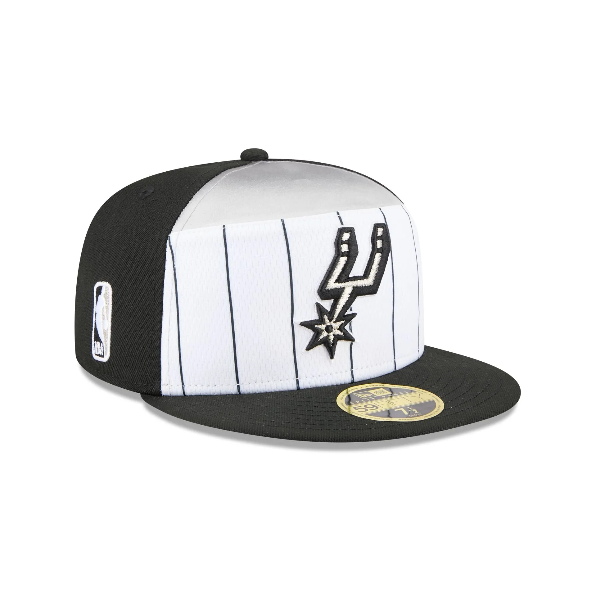 San Antonio Spurs 2025 Tip-Off Split Panel 59FIFTY Fitted Hat sold by New Era product image thumbnail 3