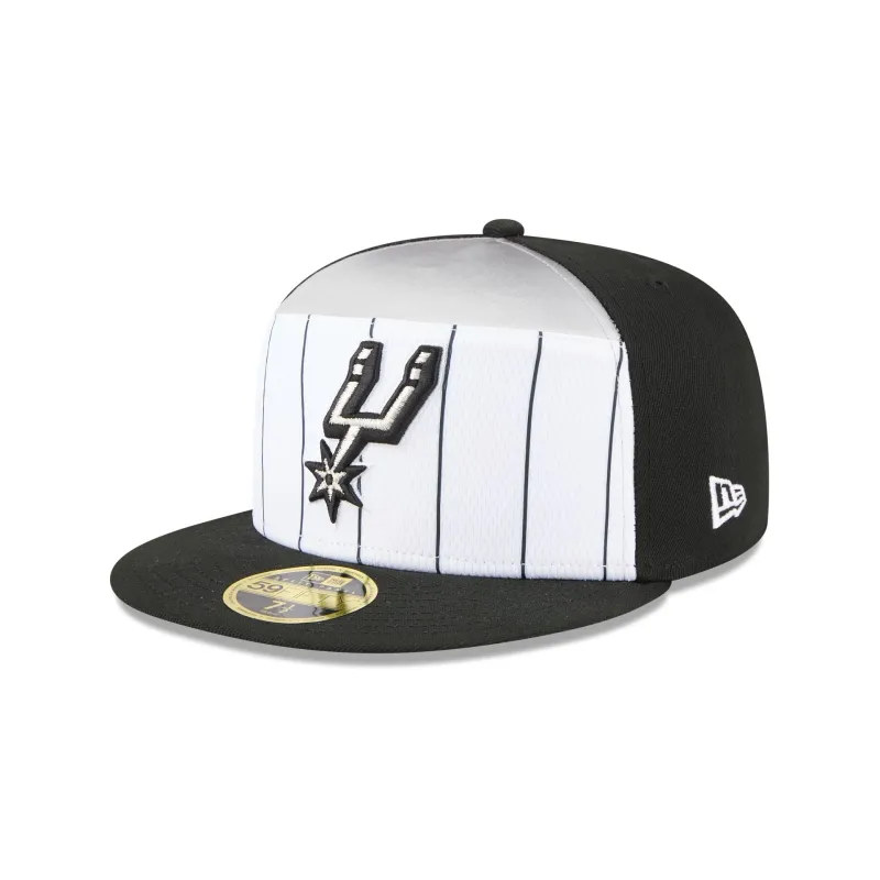 San Antonio Spurs 2025 Tip-Off Split Panel 59FIFTY Fitted Hat sold by New Era