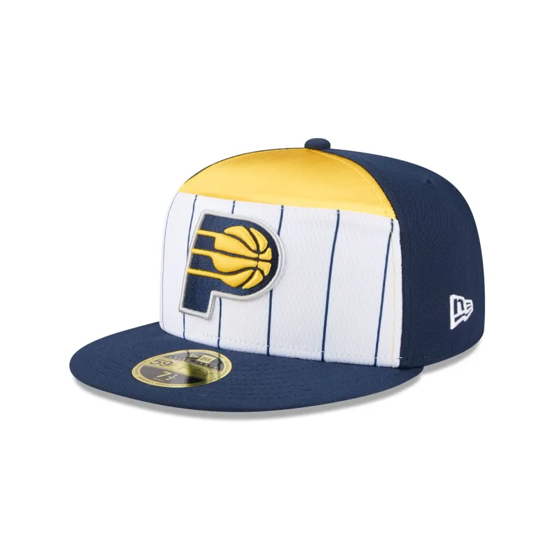 Indiana Pacers 2025 Tip-Off Split Panel 59FIFTY Fitted Hat sold by New Era