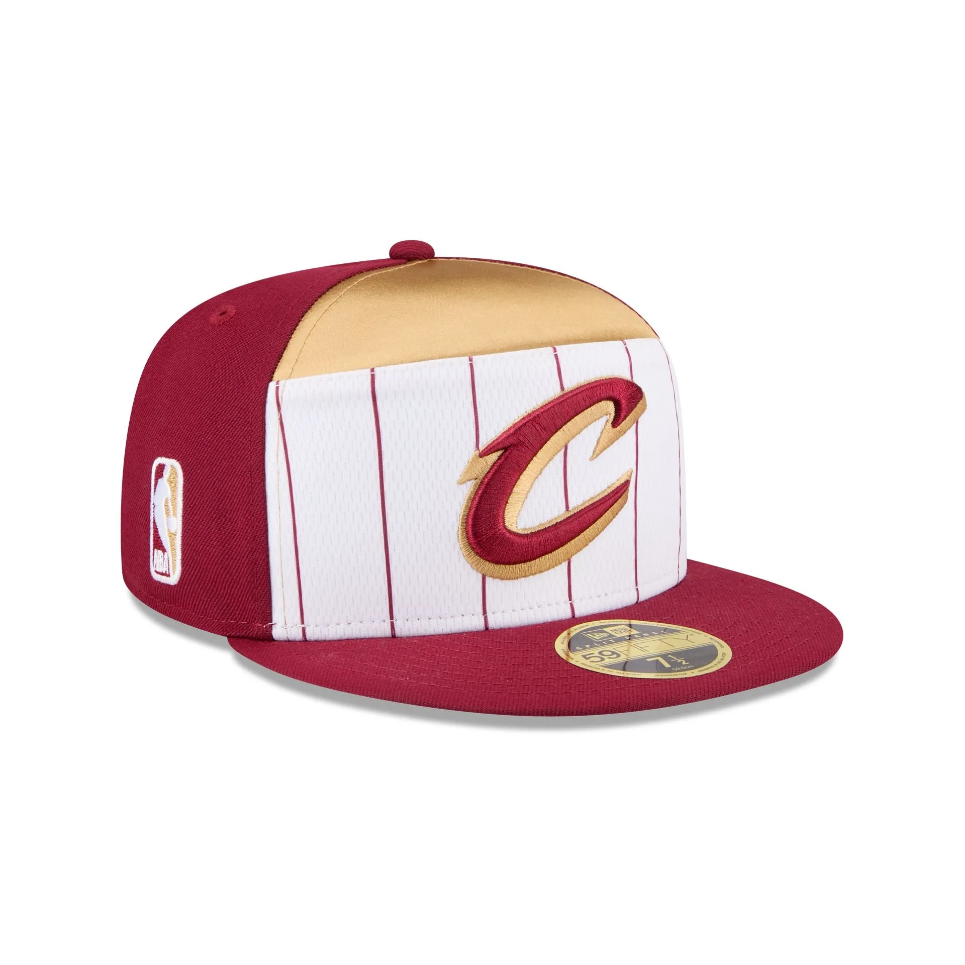 Cleveland Cavaliers 2025 Tip-Off Split Panel 59FIFTY Fitted Hat sold by New Era product image thumbnail 3