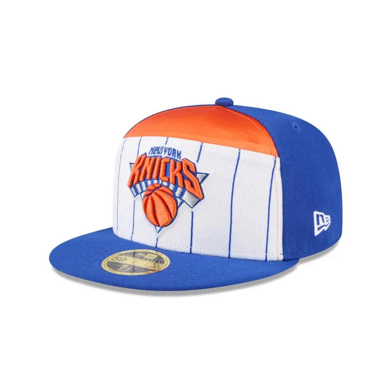 New York Knicks 2025 Tip-Off Split Panel 59FIFTY Fitted Hat sold by New Era