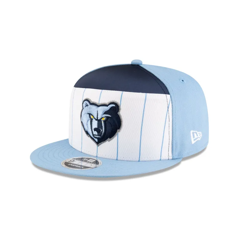 Memphis Grizzlies 2025 Tip-Off Split Panel 9FIFTY Snapback Hat sold by New Era