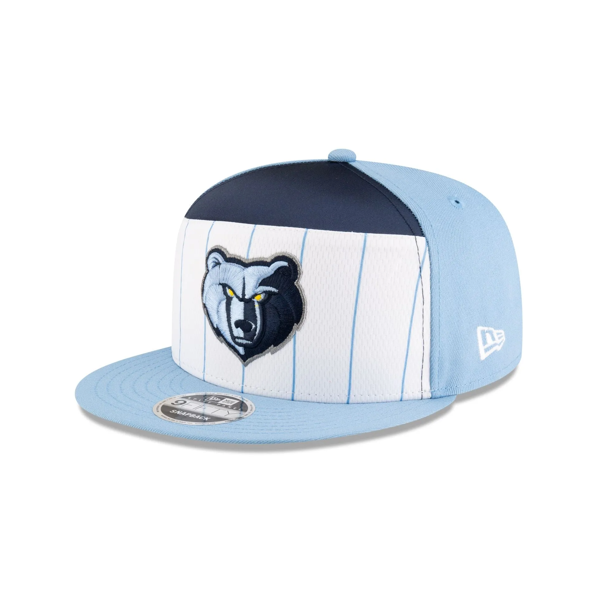 Memphis Grizzlies 2025 Tip-Off Split Panel 9FIFTY Snapback Hat sold by New Era