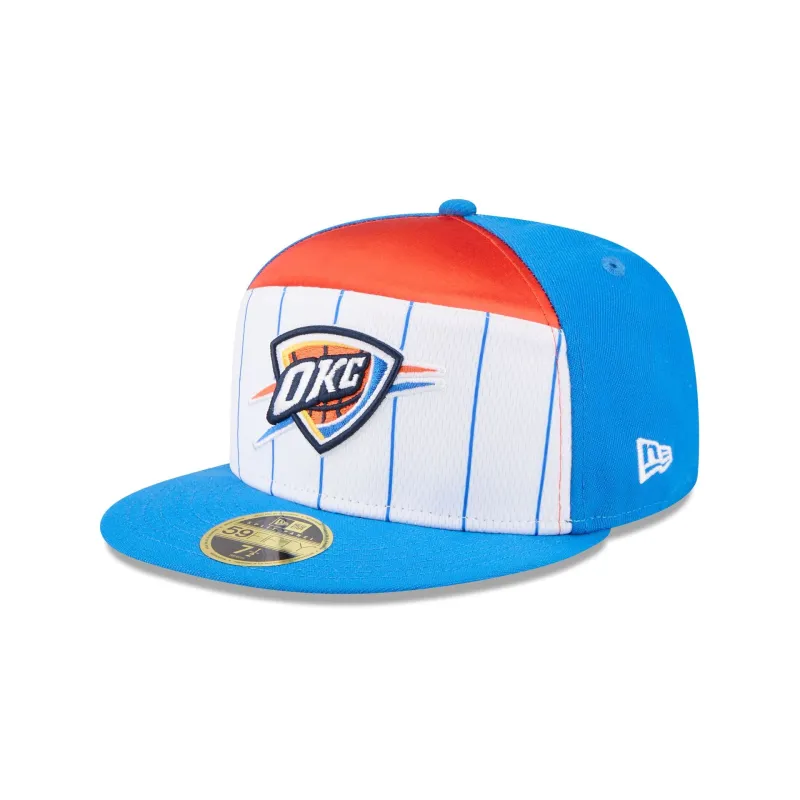 Oklahoma City Thunder 2025 Tip-Off Split Panel 59FIFTY Fitted Hat sold by New Era