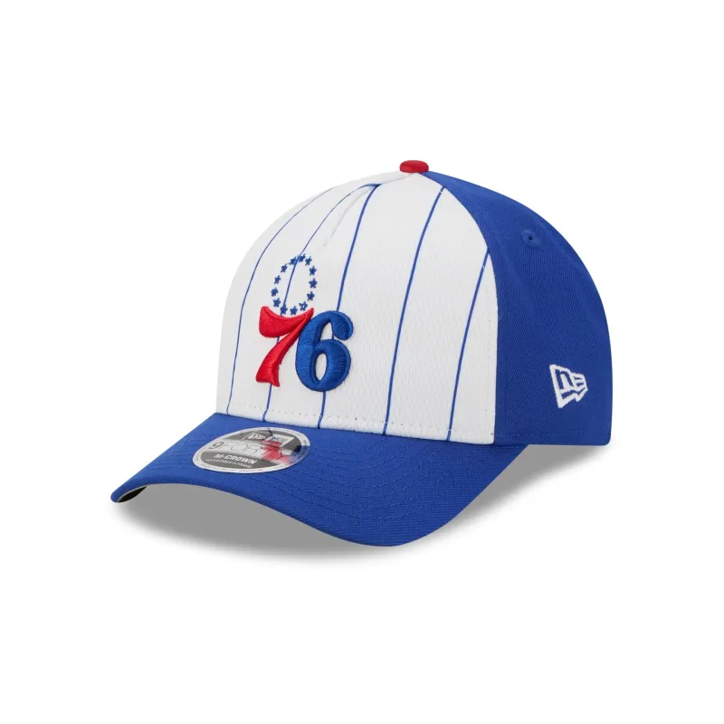Philadelphia 76ers 2025 Tip-Off 9FORTY M-Crown A-Frame Snapback Hat sold by New Era