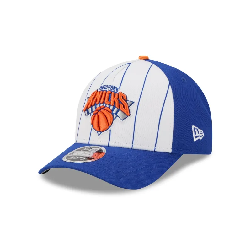 New York Knicks 2025 Tip-Off 9FORTY M-Crown A-Frame Snapback Hat sold by New Era