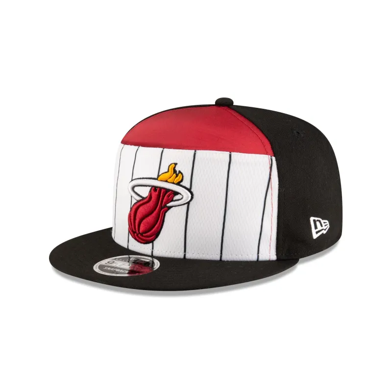 Miami Heat 2025 Tip-Off Split Panel 9FIFTY Snapback Hat sold by New Era