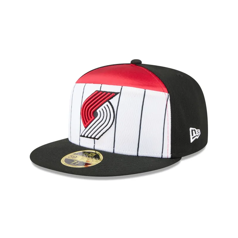 Portland Trail Blazers 2025 Tip-Off Split Panel 59FIFTY Fitted Hat sold by New Era