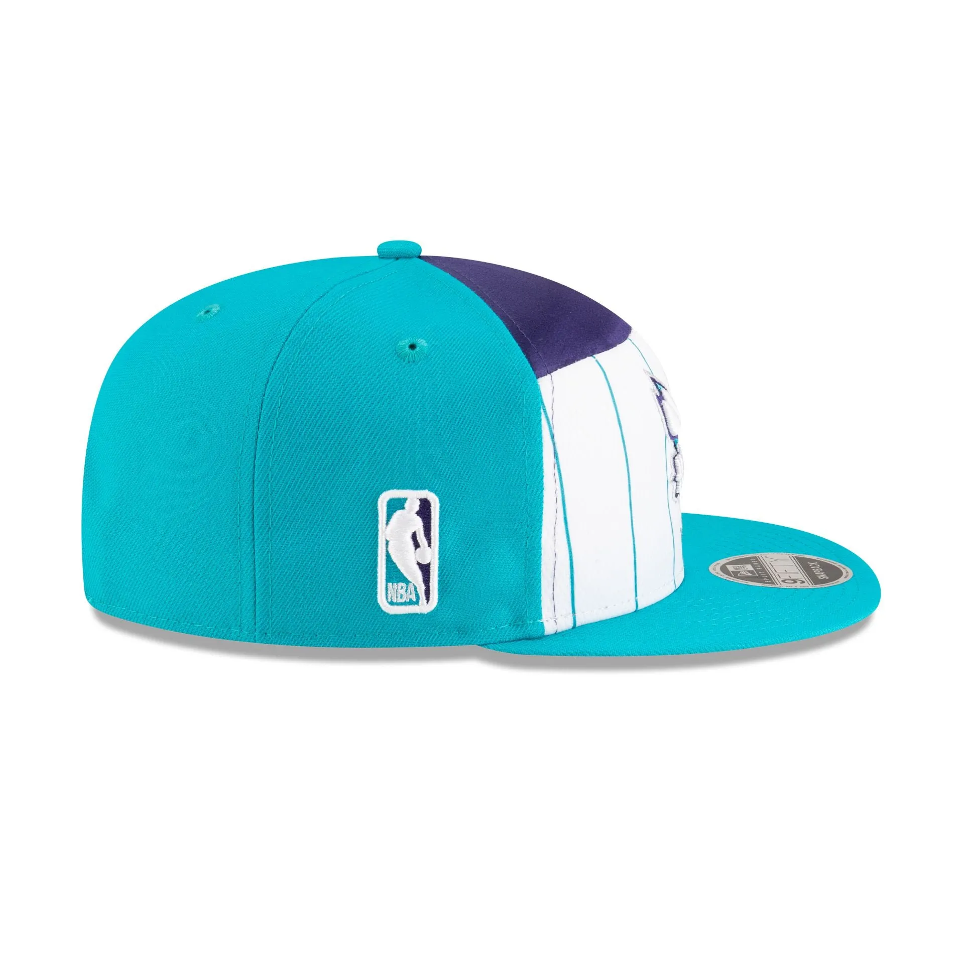 Charlotte Hornets 2025 Tip-Off Split Panel 9FIFTY Snapback Hat sold by New Era product image thumbnail 5