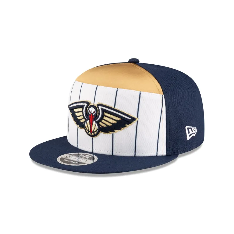 New Orleans Pelicans 2025 Tip-Off Split Panel 9FIFTY Snapback Hat sold by New Era