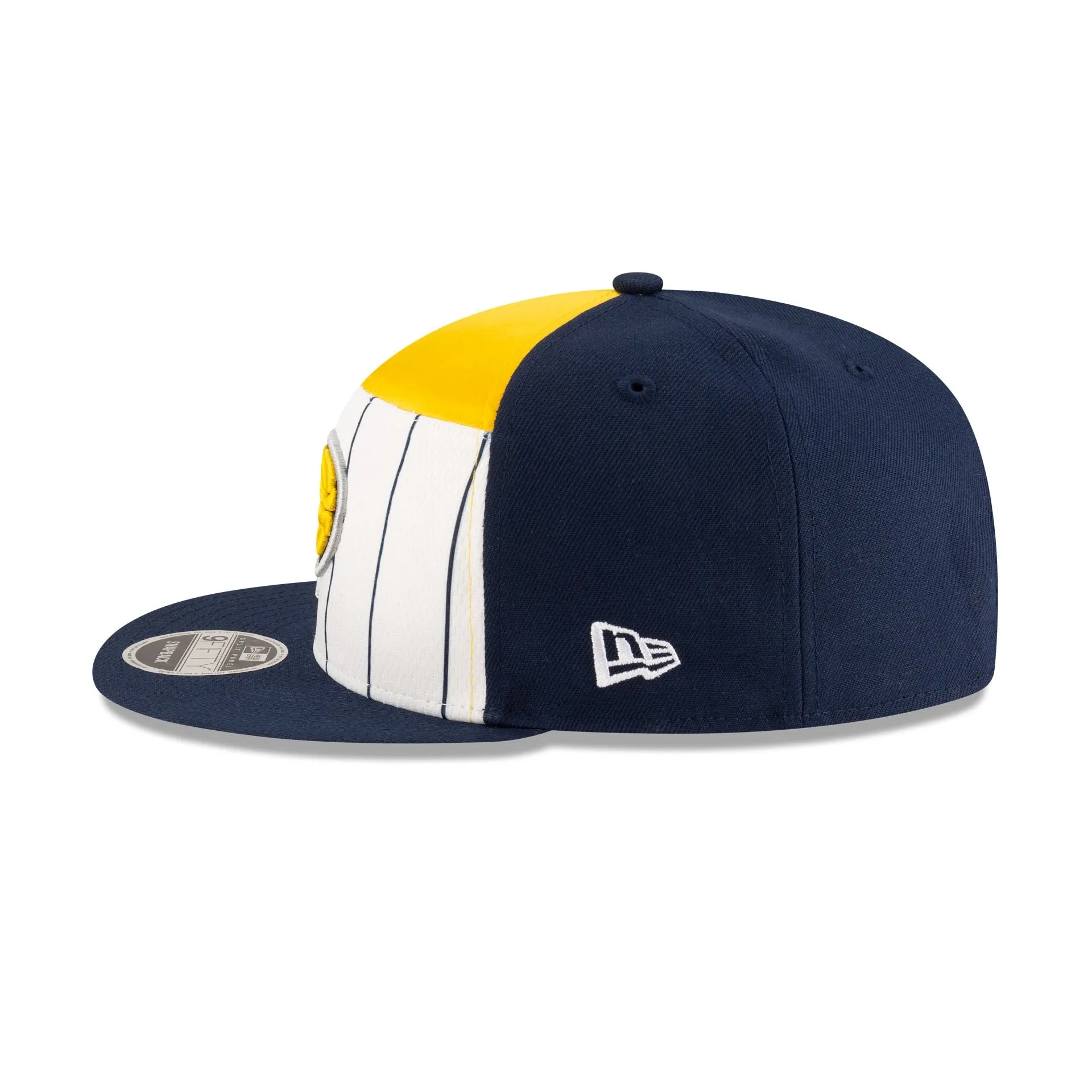 Indiana Pacers 2025 Tip-Off Split Panel 9FIFTY Snapback Hat sold by New Era product image thumbnail 4