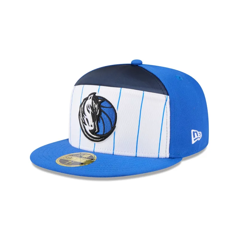 Dallas Mavericks 2025 Tip-Off Split Panel 59FIFTY Fitted Hat sold by New Era