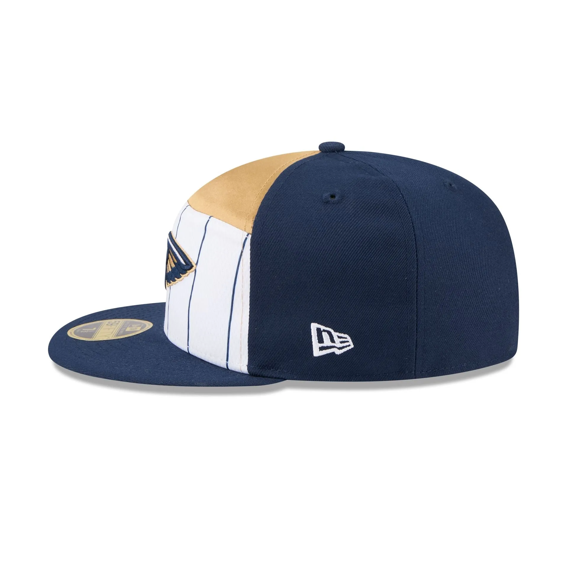 New Orleans Pelicans 2025 Tip-Off Split Panel 59FIFTY Fitted Hat sold by New Era product image thumbnail 4