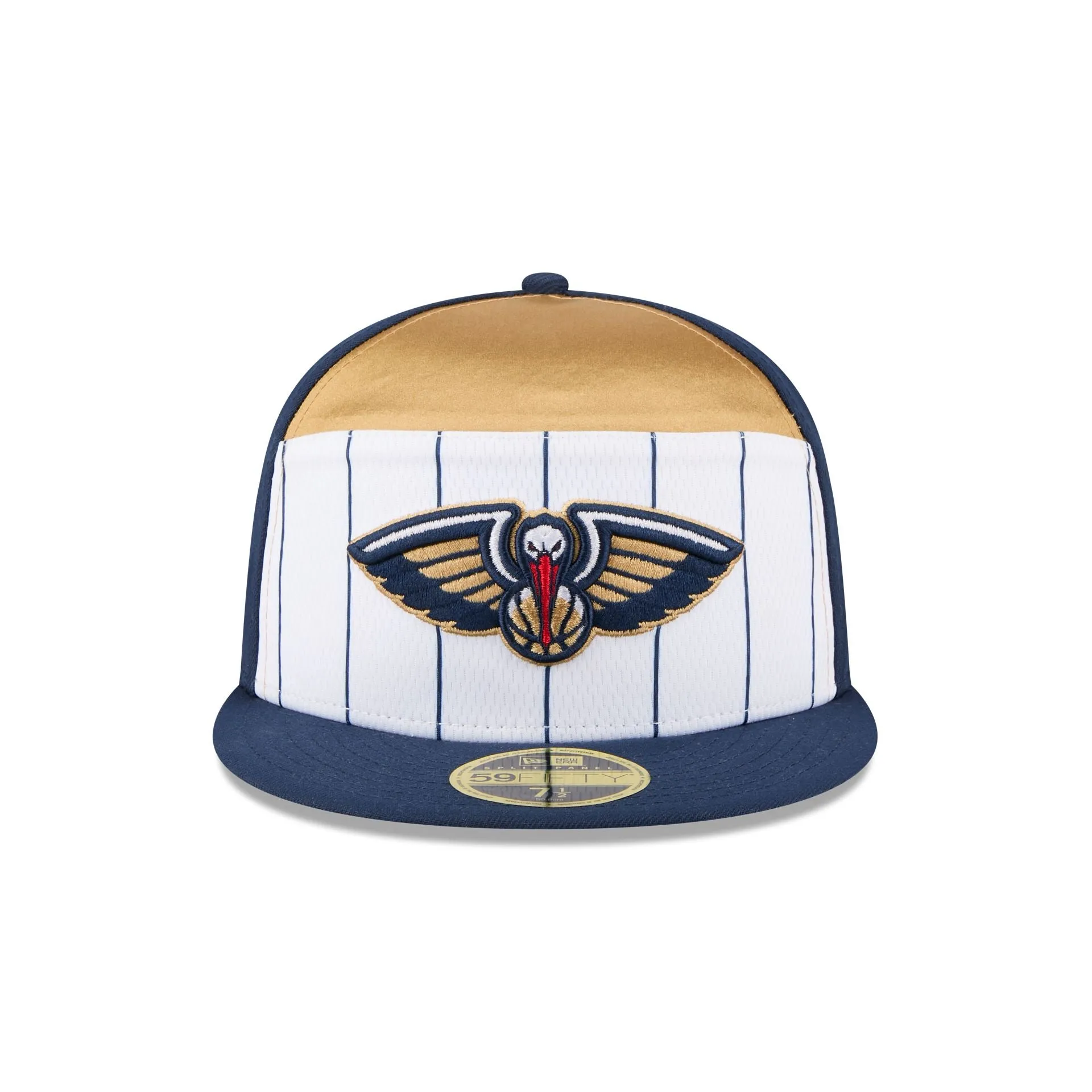 New Orleans Pelicans 2025 Tip-Off Split Panel 59FIFTY Fitted Hat sold by New Era product image thumbnail 2
