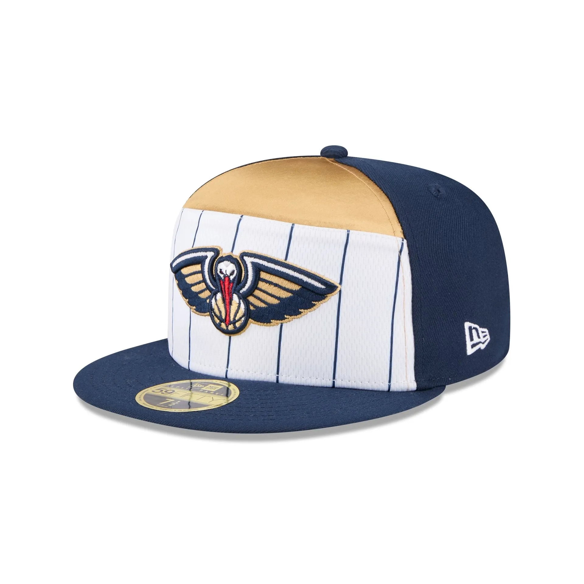 New Orleans Pelicans 2025 Tip-Off Split Panel 59FIFTY Fitted Hat sold by New Era
