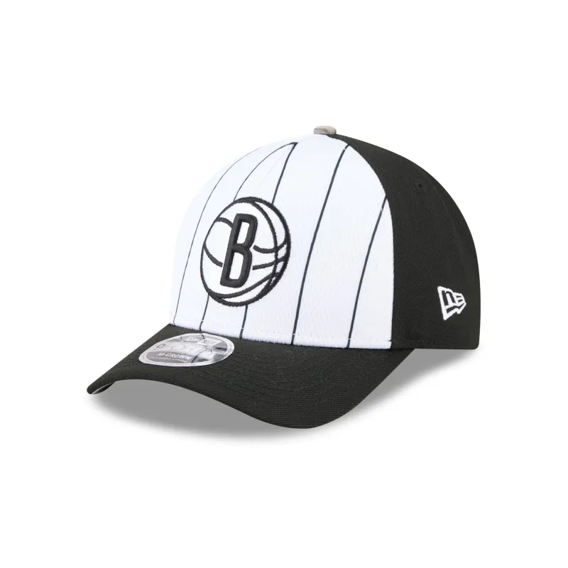 Brooklyn Nets 2025 Tip-Off 9FORTY M-Crown A-Frame Snapback Hat sold by New Era