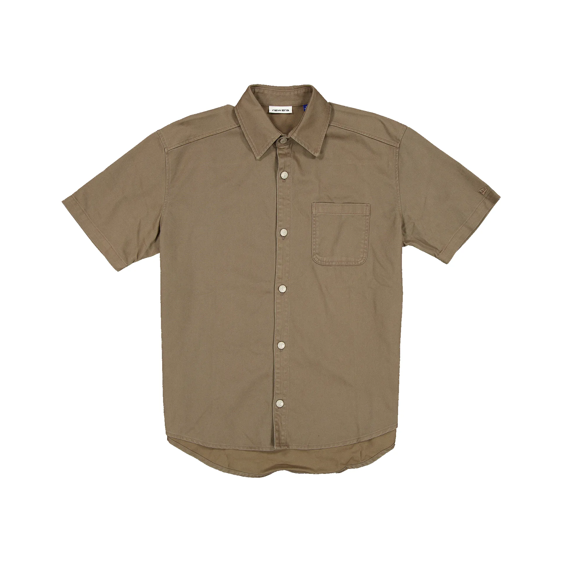 New Era Branded Brushed Cotton Falcon Button Up Shirt sold by New Era