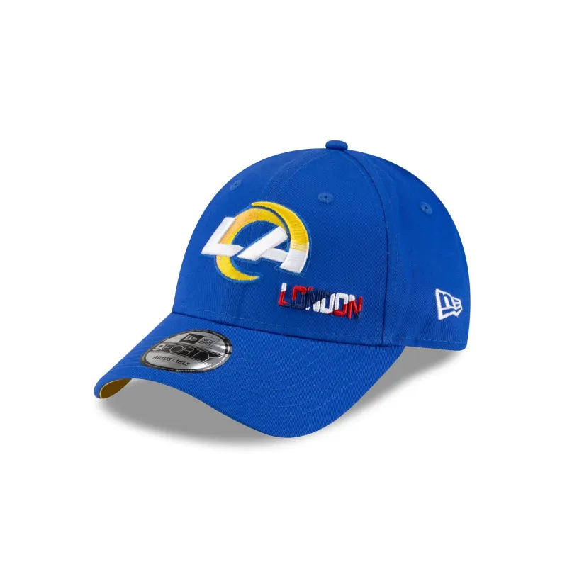 Los Angeles Rams London Game 9FORTY Snapback Hat sold by New Era