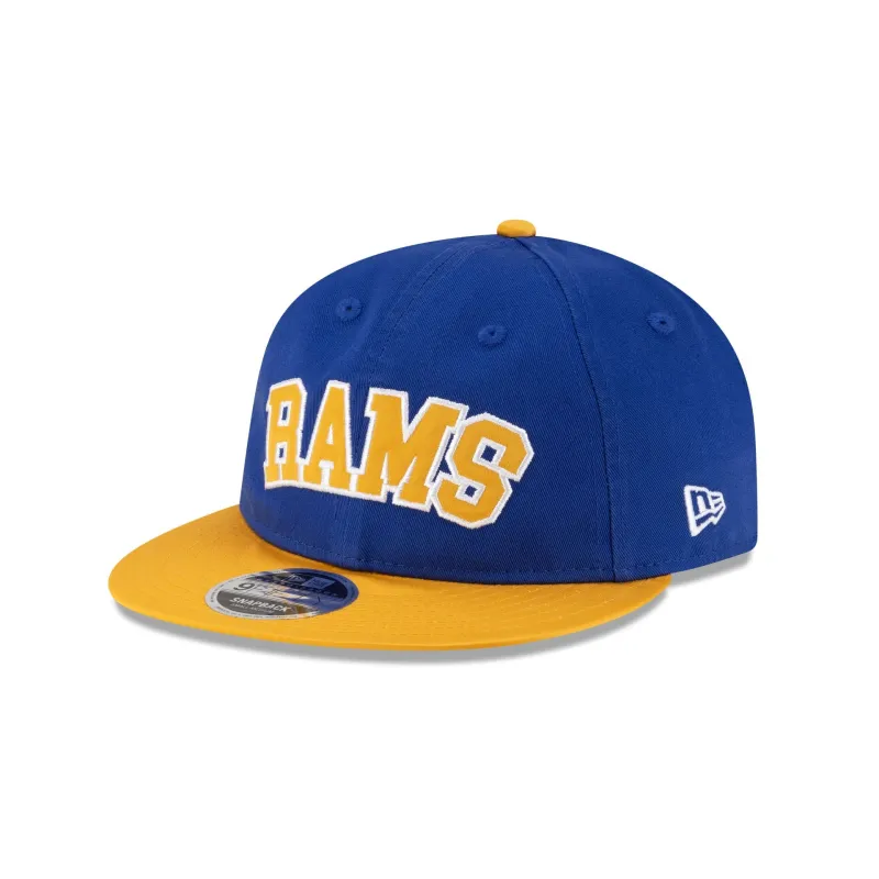 Los Angeles Rams International Games Series Retro Crown 9FIFTY Snapback Hat sold by New Era