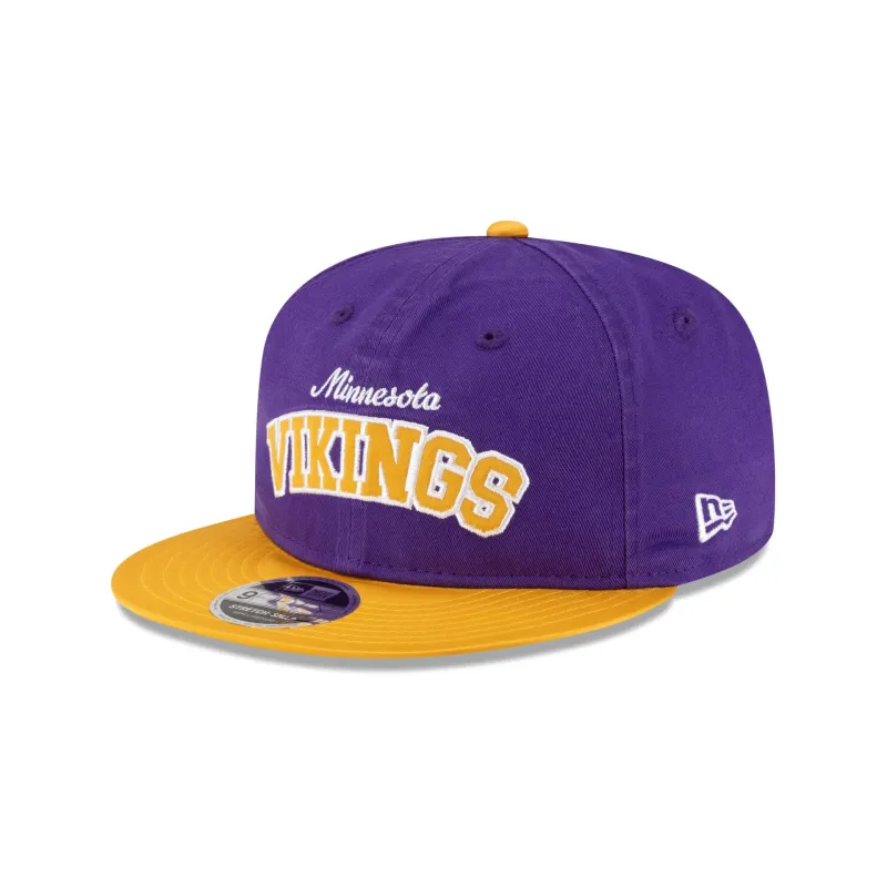 Minnesota Vikings International Games Series Retro Crown 9FIFTY Snapback Hat sold by New Era