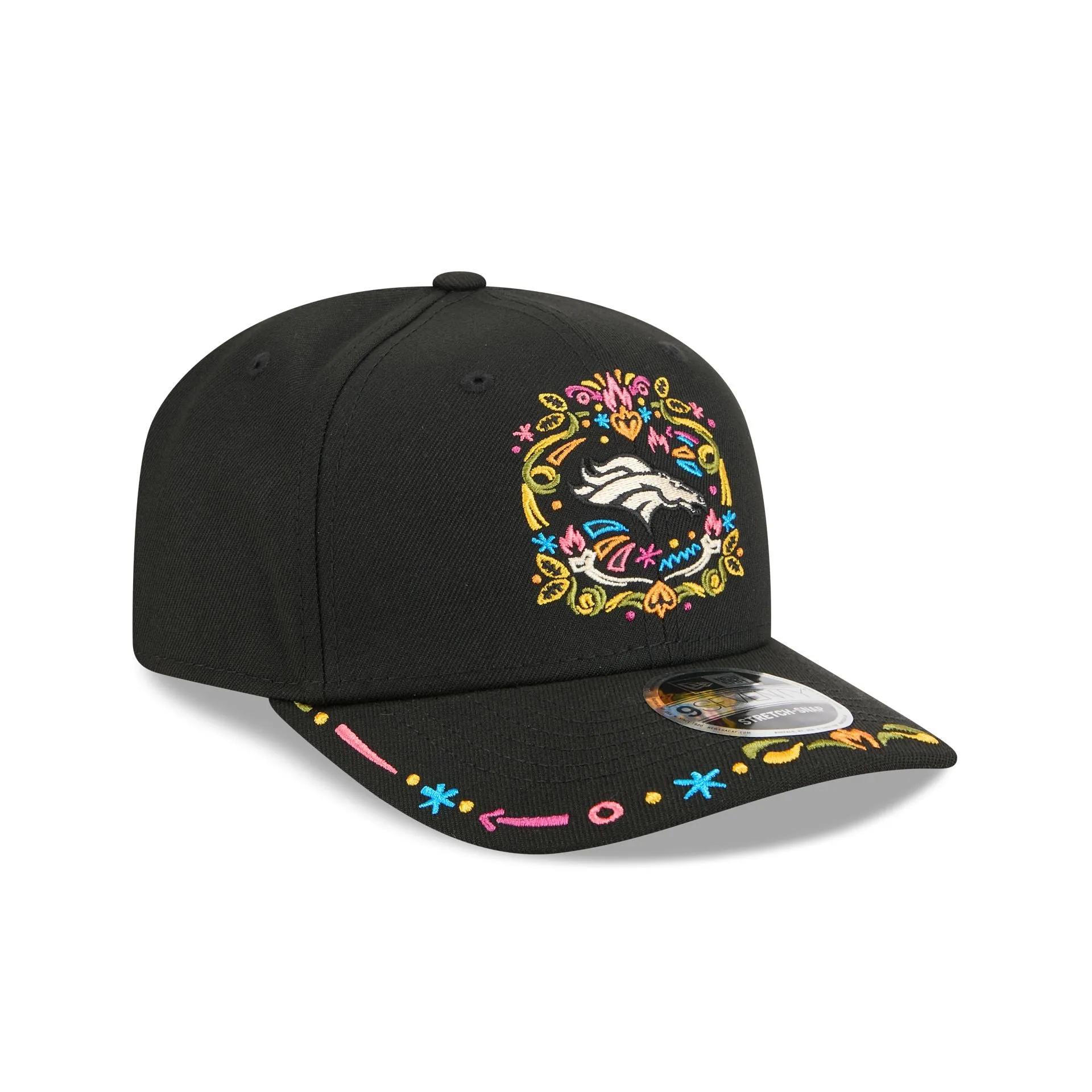 Denver Broncos Hasta La Muerte 9SEVENTY Stretch-Snap Hat sold by New Era product image thumbnail 3