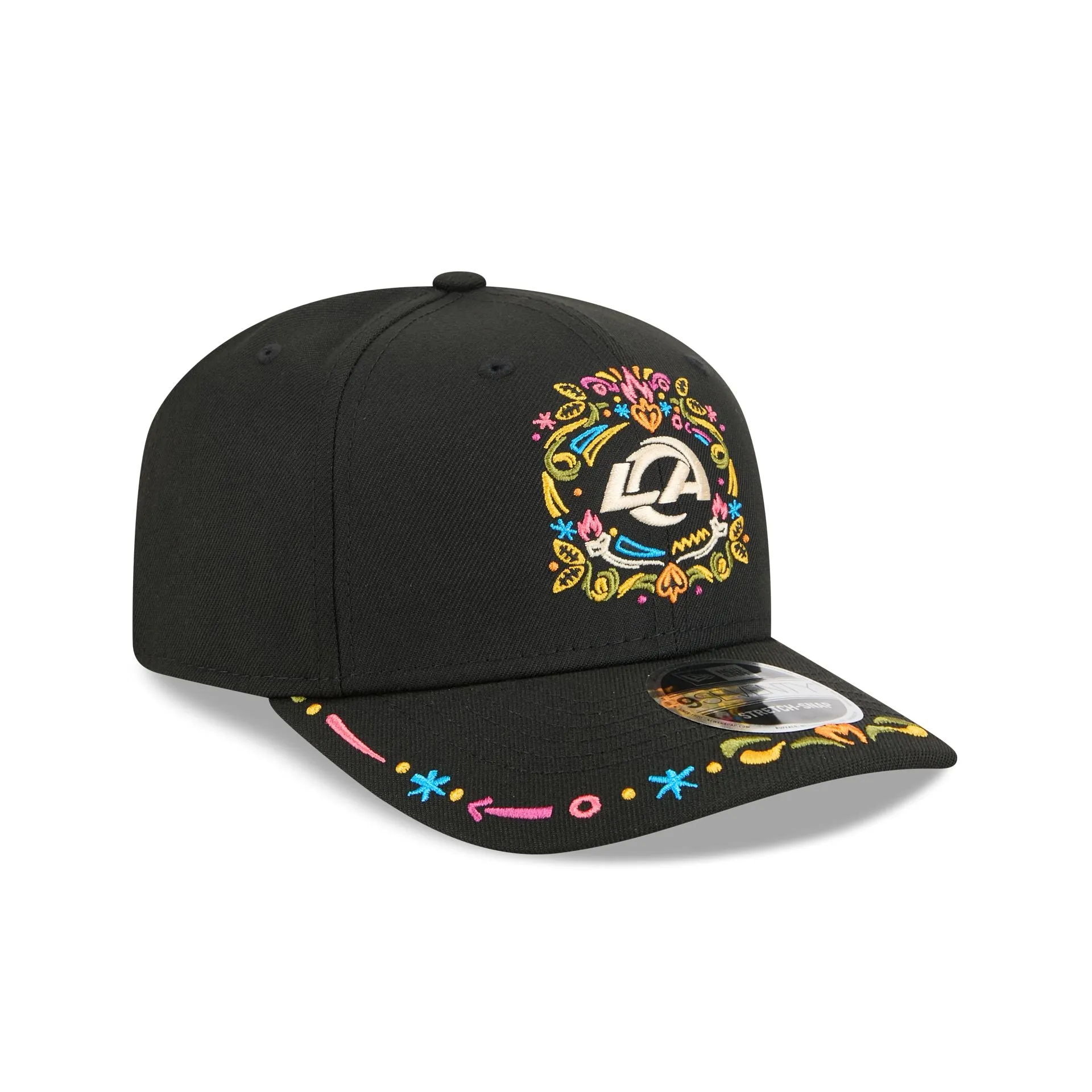 Los Angeles Rams Hasta La Muerte 9SEVENTY Stretch-Snap Hat sold by New Era product image thumbnail 3