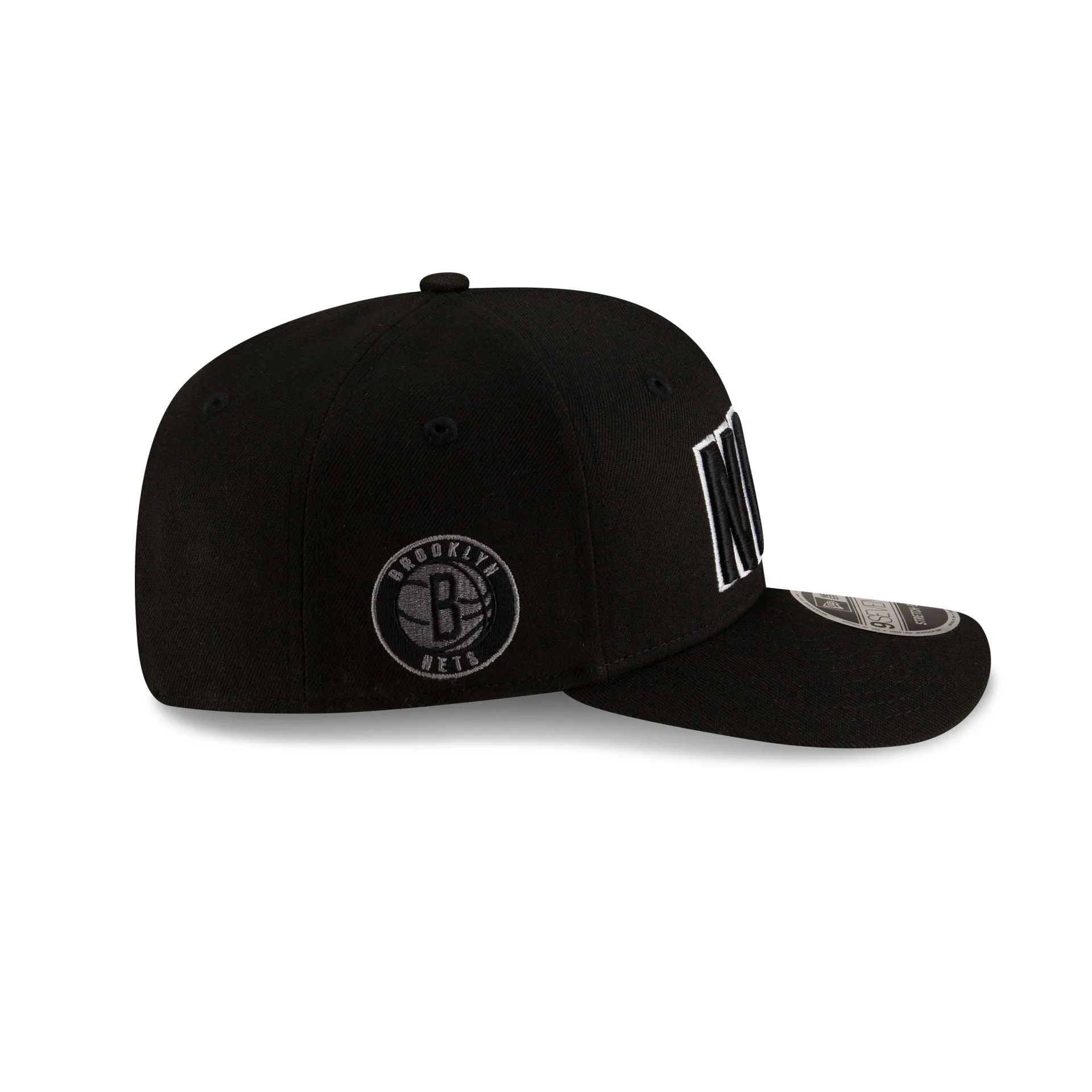 Brooklyn Nets 2025 Statement Edition 9SEVENTY Stretch-Snap Hat sold by New Era product image thumbnail 4