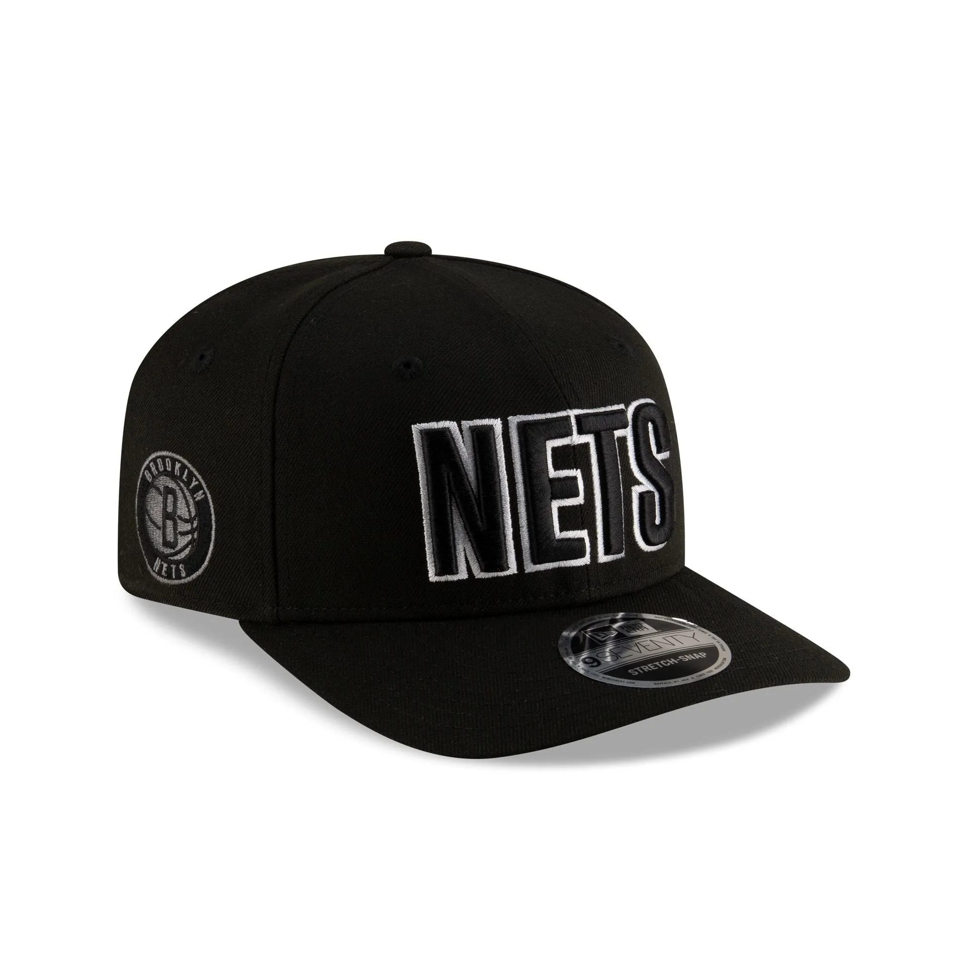 Brooklyn Nets 2025 Statement Edition 9SEVENTY Stretch-Snap Hat sold by New Era
