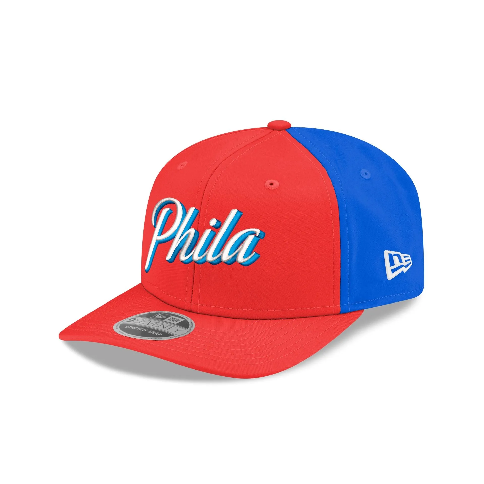 Philadelphia 76ers 2025 Statement Edition 9SEVENTY Stretch-Snap Hat sold by New Era product image thumbnail 3