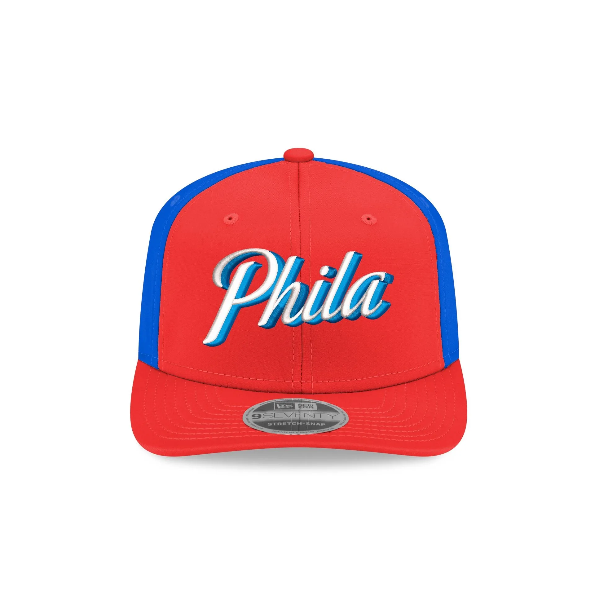 Philadelphia 76ers 2025 Statement Edition 9SEVENTY Stretch-Snap Hat sold by New Era product image thumbnail 2