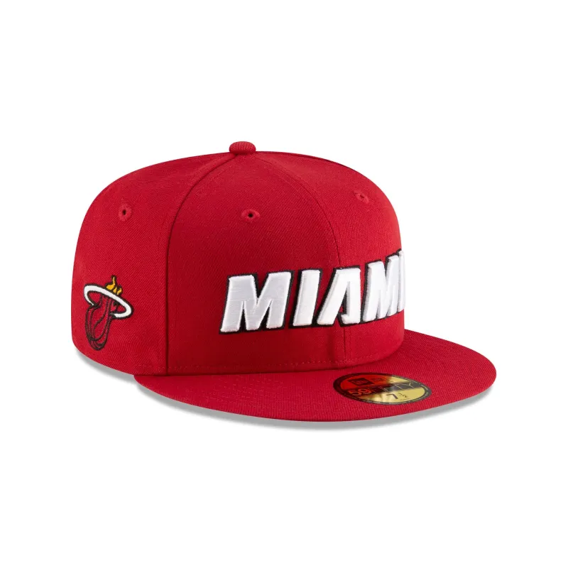 Miami Heat 2025 Statement Edition 59FIFTY Fitted Hat sold by New Era