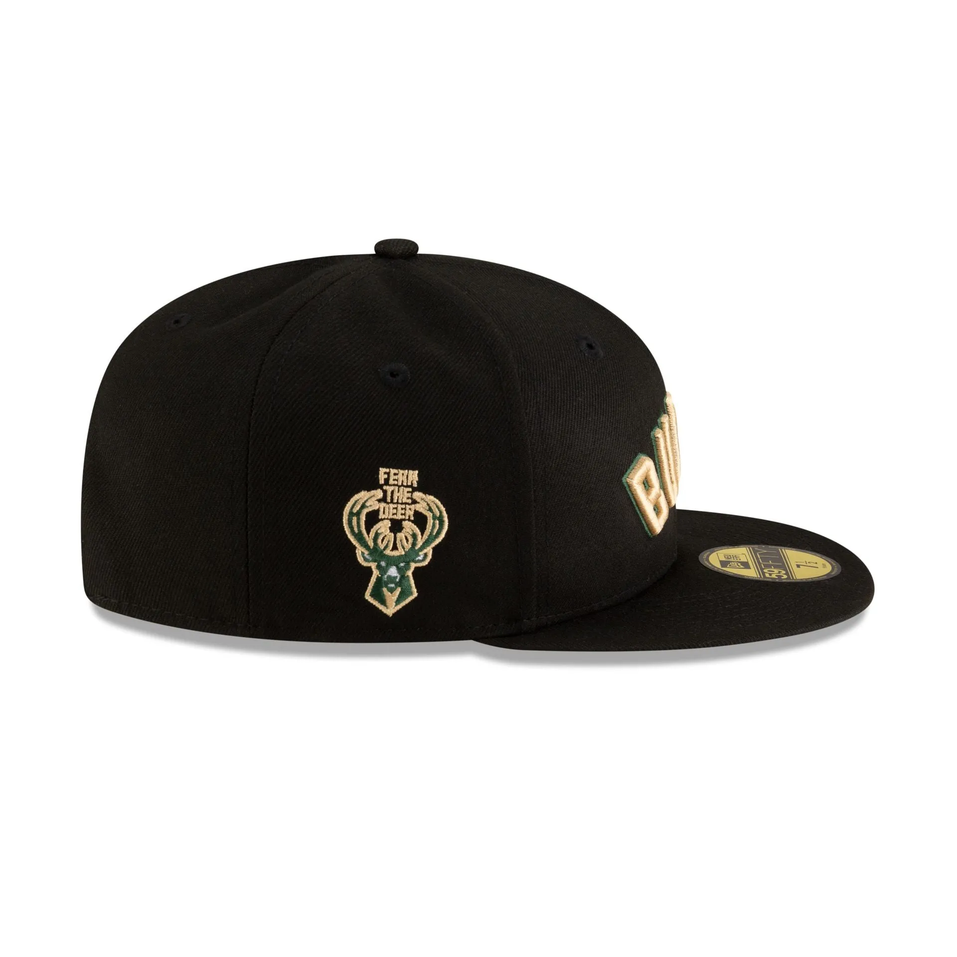 Milwaukee Bucks 2025 Statement Edition 59FIFTY Fitted Hat sold by New Era product image thumbnail 4