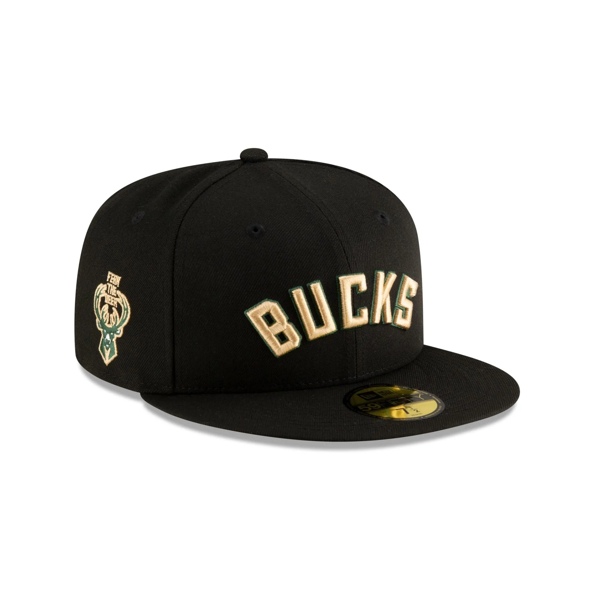 Milwaukee Bucks 2025 Statement Edition 59FIFTY Fitted Hat sold by New Era