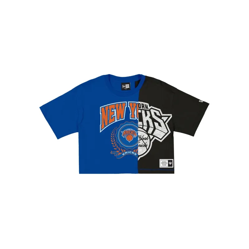 New York Knicks Team Split Women's Short-Sleeve T-Shirt sold by New Era