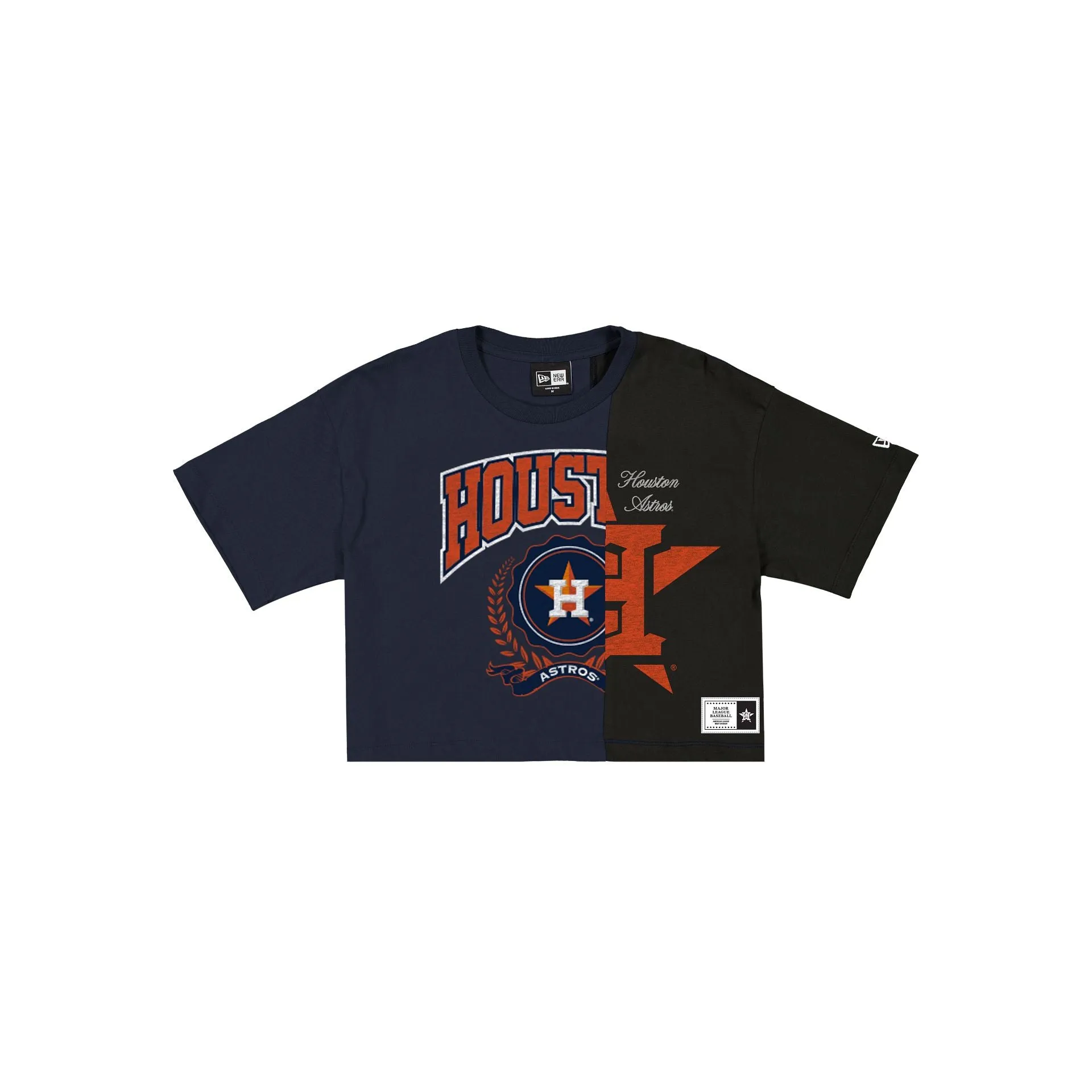 Houston Astros Team Split Women's Short-Sleeve T-Shirt sold by New Era