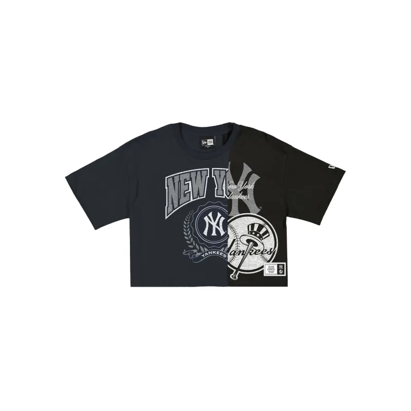 New York Yankees Team Split Women's Short-Sleeve T-Shirt sold by New Era