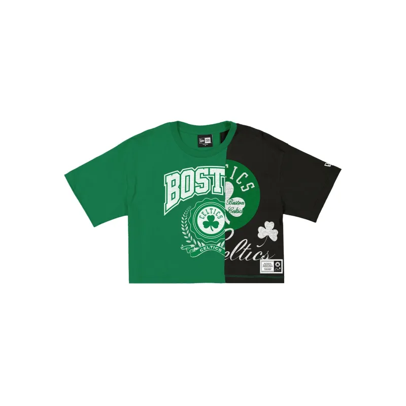 Boston Celtics Team Split Women's Short-Sleeve T-Shirt sold by New Era