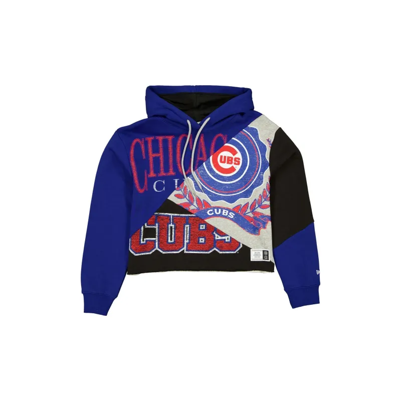 Chicago Cubs Team Split Women's Hoodie sold by New Era
