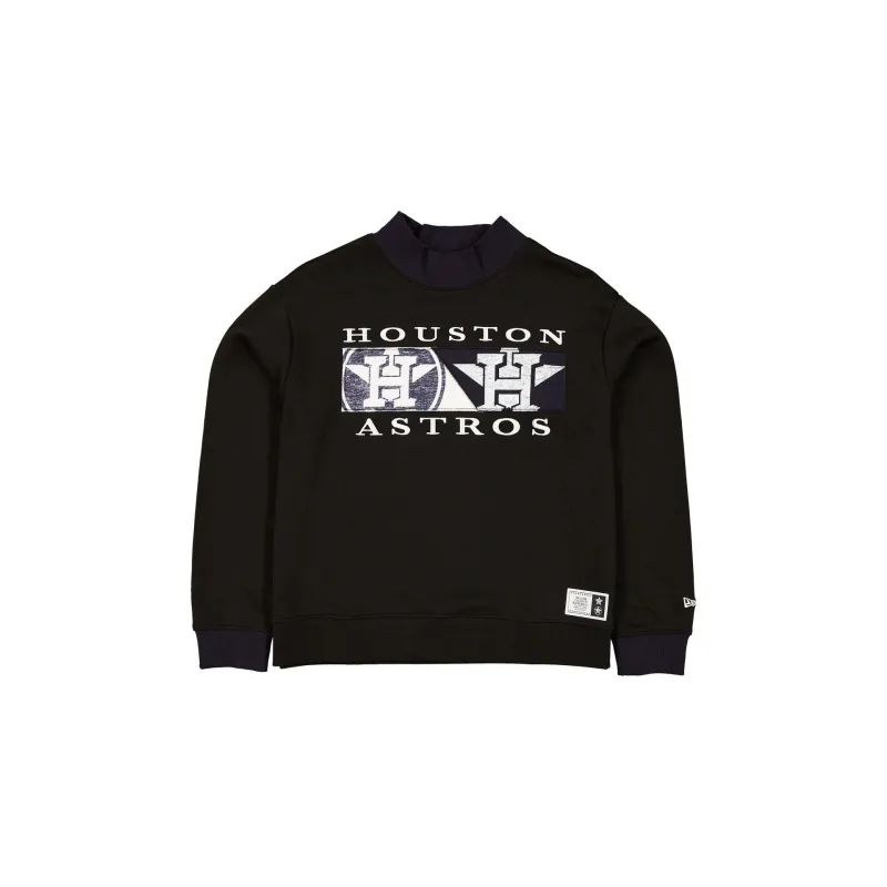 Houston Astros Team Split Women's Mockneck sold by New Era