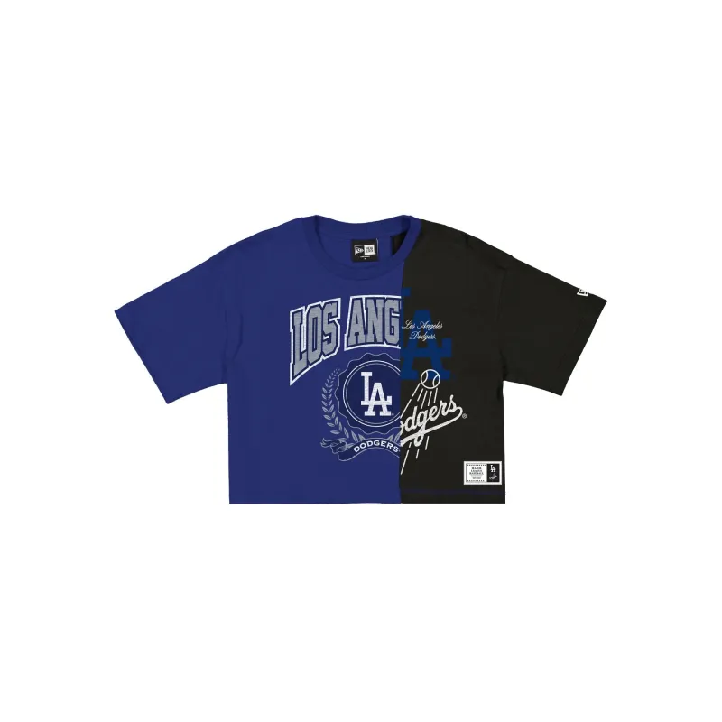 Los Angeles Dodgers Team Split Women's Short-Sleeve T-Shirt sold by New Era