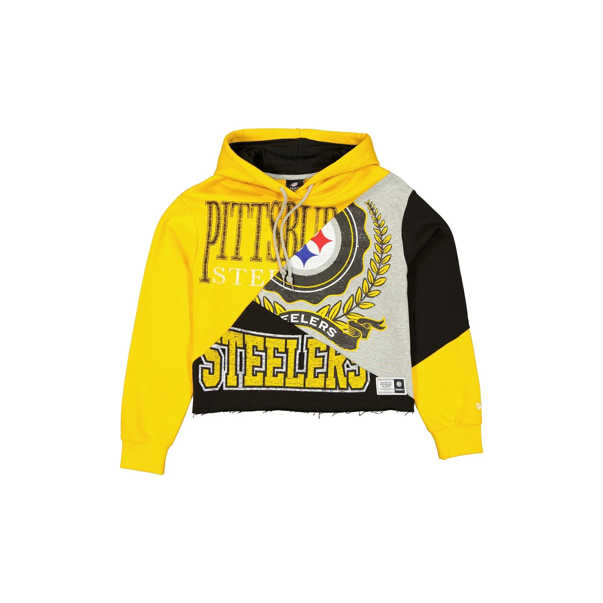 Pittsburgh Steelers Team Split Women's Hoodie sold by New Era